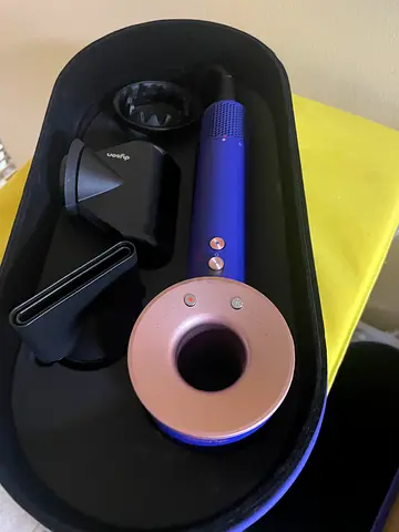 Dyson Supersonic Hair Dryer with Attachments - Used, Good Condition