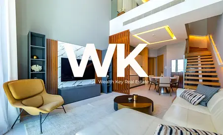 1BR Loft fully furnished - Burj Khalifa Vews