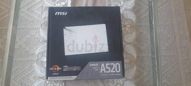 Msi a520m a pro open box never used with 1 year warranty