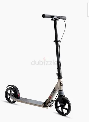 Adult Foldable Kick Scooter with Large Wheels- Decathlon Mid 9 scoiter