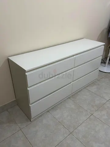 IKEA 6-drawer White Dresser / Chest (Good Condition)