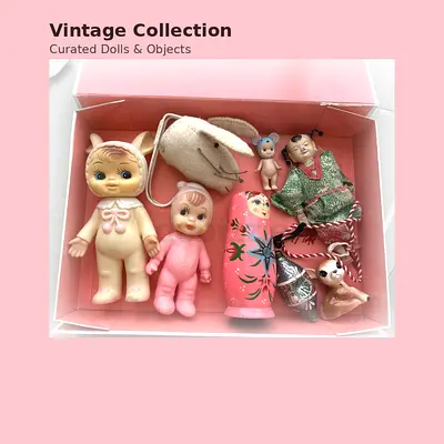 “Carefully curated vintage collection with unique character pieces”