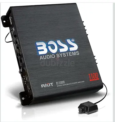 Boss Audio Systems RI100M 1100W Monoblock Car Amplifier (Used)