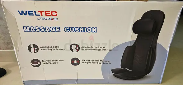 Weltec Massage Cushion Seat with Heat  Vibration