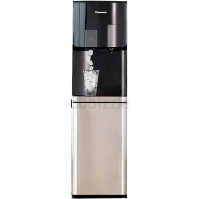 Panasonic Freestanding Water Dispenser with Ice Maker - Silver/Black