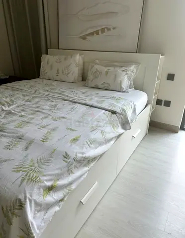 IKEA Brimness Queen size bed frame with mattress - Queen