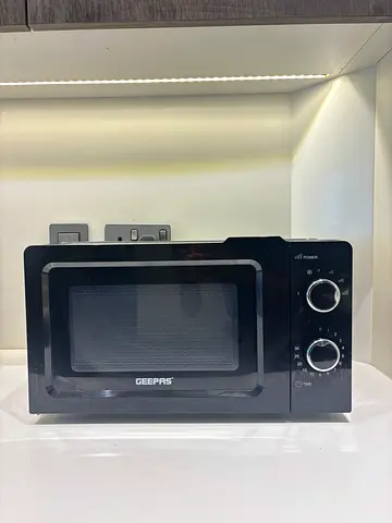 Geepas Compact Microwave Oven - Black, Used