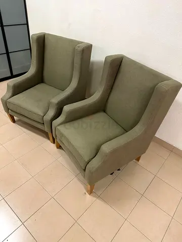 Two armchairs from Home Centre