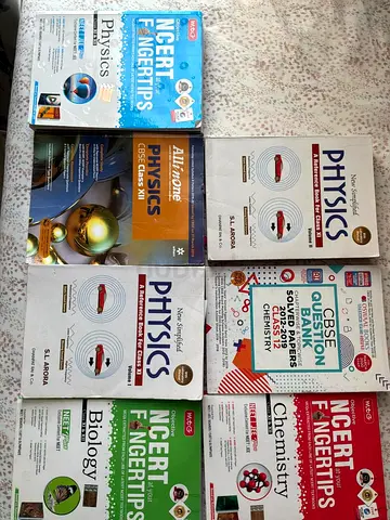 Set of CBSE NCERT  Reference Science Books (Physics, Chemistry, Biology) - Mostly Class 11/12