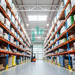 SUPERIOR WAREHOUSE - WELL MAINTAINED - SIZE 5500 SQ FEET (GROUND + MEZZANINE) RENT AED 75/- SQ FEET