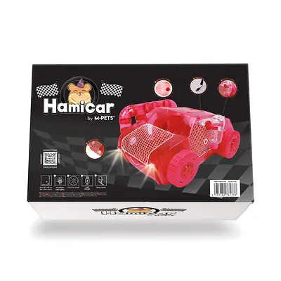 M-PETS Hamicar Hamster Toy Red