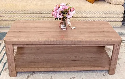 Tv unit, coffee table, and 2 ends tables