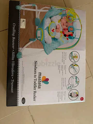 Mastela Newborn to Toddler Rocker - Cradling Bouncer