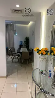 Fully Furnished 2BR for Sale | Orient Towers - Al Bustan | High Floor &amp; Already Rented