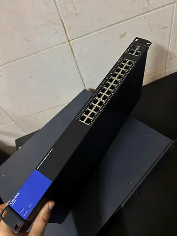 Used 24-Port Rackmount Ethernet Switch (Managed)