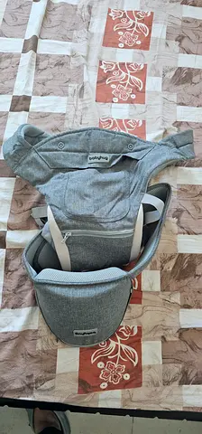 Babyhug Ergonomic Baby Carrier / Front  Back Carrier with support - Light Grey 6 ways to carry