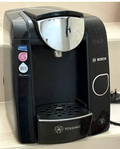 Bosch Tassimo Single-Serve Coffee Machine (Black) - Used, Working