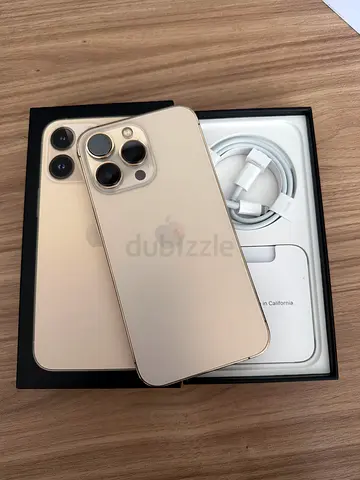 iPhone 13 Pro Gold 256 GB - Good Condition with Box  Charger