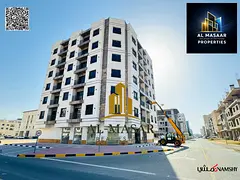 Residential and commercial building G+6 (corner of two streets) in the UAE, Ajman, Al Jurf 16 distri