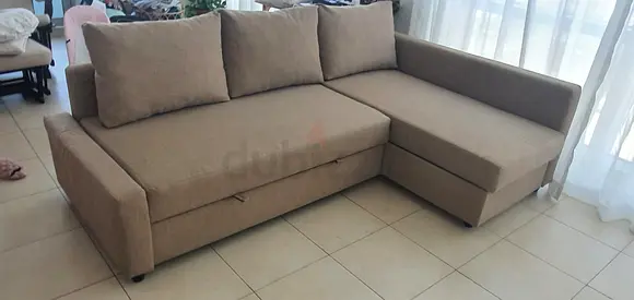 IKEA FRIHETEN L shape sofa cum bed storage for selling