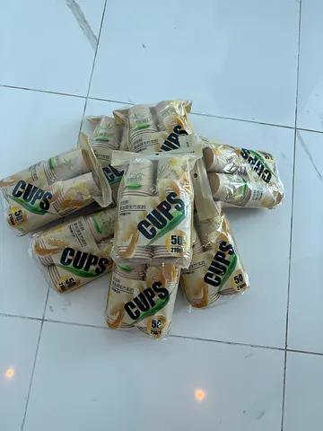 Pack of Disposable Paper Cups (sealed multipacks)
