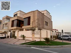 For sale: Corner villa behind the mosque and next to Al-Hamidiyah Park, all fees included, turnkey d