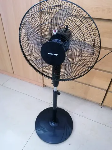 2 Nos. NIKAI 16 Inch Pedestal Fan T Class Motor High-Performance Copper Motor