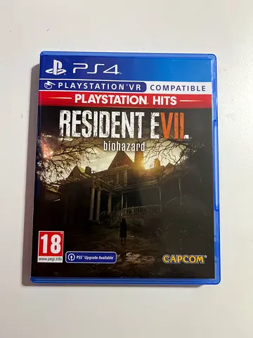 Resident evil 7 ps4 (free ps5 upgrade)