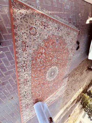 Large Traditional Persian-Style Area Rug – Good Used Condition
