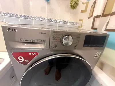 LG 9kg Inverter Direct Drive Front Load Washing Machine (Silver) from carfour - Invoice available