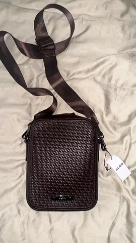 ALDO Brown men crossbody shoulder bag -