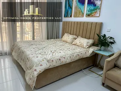 Furnished Studio | Spanish Tower | Balcony & Pool View
