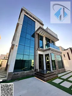 For sale (cash or financing): Corner villa with a modern design and strategic location