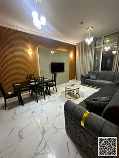 ✨ Furnished 2-bedroom apartment for monthly rent in Ajman - Al Rashidiya ✔️ Includes all bills