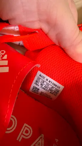 Red Adidas football Sneakers
