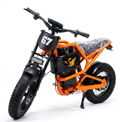 Electric Off-Road Mini Bike / Fat Tire E-Bike - New