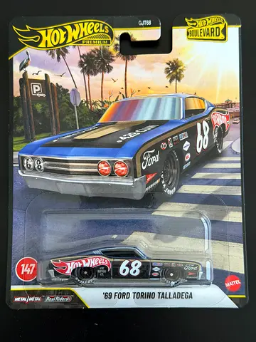 Hot Wheels 69 Ford Torino Talladega Premium