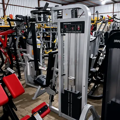 Commercial Pectoral Fly / Rear Delt Cable Machine - Gym Strength Equipment