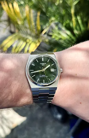 Tissot PRX Green Dial 40mm Full Set