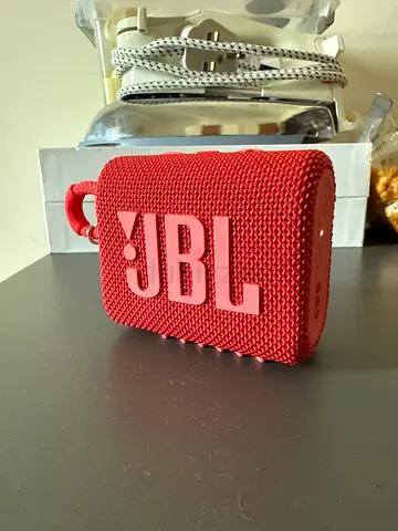 JBL GO 3 Portable Bluetooth Speaker - Red