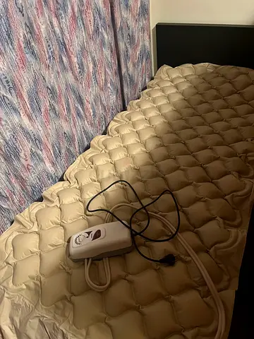 Air Matress (To prevend Bedsores who spend long periods in bed).