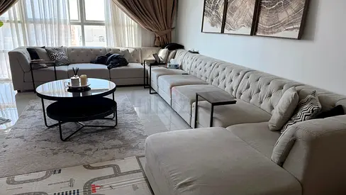 Huge L Shape Sofa (6x4) with two luxury mid tables