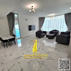 Furnished two-bedroom apartment for monthly rent in Ajman - Al Rashidiya ✔️ Includes all bills a