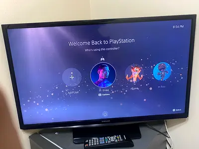 Used LED Samsung TV with HDMI  Component Inputs - Good Working Condition