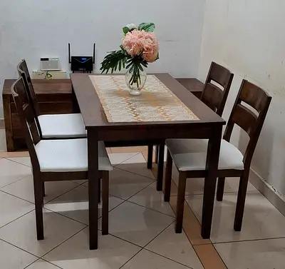 Dining Table 4 Chair For Urgent Sale Leaving Country