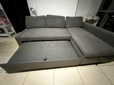 Sofa bed with coffee table for sale