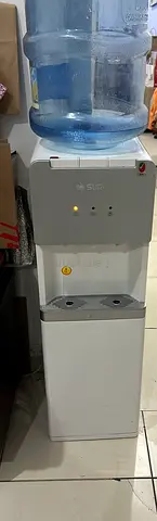 Used White Standing Water Dispenser — Hot  Cold