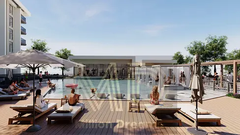 2BR Apartment | Beachfront Gates 1 | Park & Pool Views