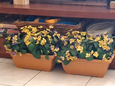 Artificial flowers bed X2