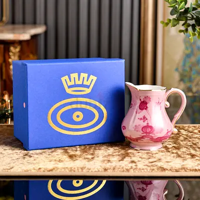 Ginori Milk Pitcher Porpora Oriente Italiano